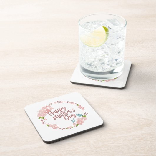 ハッエレガントプマザーズデイフローラリース |コースター コースター (右側)