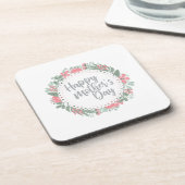 ハッエレガントプマザーズデイフローラリース |コースター コースター (左側)