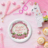 ハッエレガントプマザーズデイフローラ紙プレート ペーパープレート (パーティー)