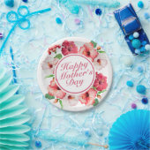 ハッエレガントプマザーズデイフローラ紙プレート ペーパープレート (パーティー)