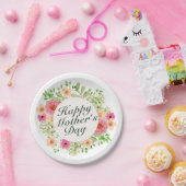 ハッエレガントプマザーズデイフローラ紙プレート ペーパープレート (パーティー)