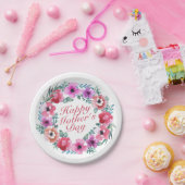 ハッエレガントプマザーズデイフローラ紙プレート ペーパープレート (パーティー)