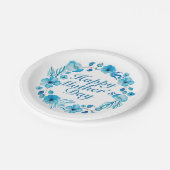 ハッエレガントプマザーズデイフローラ紙プレート ペーパープレート (アングル)