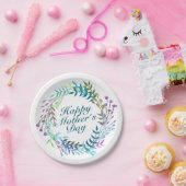 ハッエレガントプマザーズデイフローラ紙プレート ペーパープレート (パーティー)