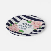 ハッエレガントプマザーズデイフローラ紙プレート ペーパープレート (アングル)