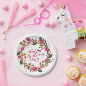 ハッエレガントプマザーズデイフローラ紙プレート ペーパープレート (パーティー)