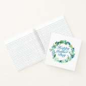 ハッエレガントプマザーデイフローラリース手帳 ノートブック (内部)