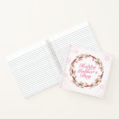 ハッエレガントプマザーデイフローラリース手帳 ノートブック (内部)