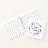 ハッエレガントプマザーデイフローラリース手帳 ノートブック (内部)