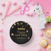 ハッエレガントプ新年7イン紙丼の名前 ペーパーボウル (パーティー)