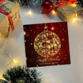 ハッエレガント企業のプホリデー金ゴールドオーナメント