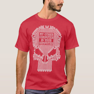 ハッカおもしろいー他のコンピュータはあなたのコンピュータSk Tシャツ