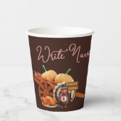 ハッカスタマイズプサンクスギビング秋秋 紙コップ (正面)