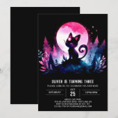 ハッカスタムピー誕生日 招待状 (正面/裏面)