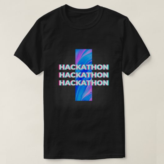 ハッカソン Tシャツ (デザイン正面)
