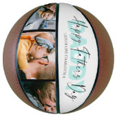 ハッカッコいいプファーザーズの日パパ3フォトコラージュ バスケットボール (縦)