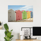 ハッカラフルツオンビーチ ポスター (ホームオフィス)