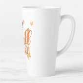 ハッカラフルピー秋Y'all with紅葉 カフェラテマグ (右)