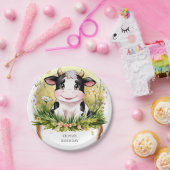 ハッカラフルプカウズ誕生日 ペーパープレート (パーティー)