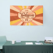 ハッカラフルプサンクスギビング秋ファミリーギャザリング 横断幕 (トレードショー)