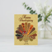 ハッカラフルプサンクスギビング シーズンポストカード (スタンド正面)