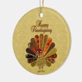 ハッカラフルプサンクスギビング セラミックオーナメント (左)