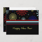 ハッカラフルプニューイヤーはがき シーズンポストカード (正面/裏面)