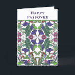 ハッカラフルプパソバースターオブデイヴィッドホリデイ シーズンカード<br><div class="desc">内側にダビデの星と装飾の「ハッピーペサック」グリーティングカードは、正面にグリーティングカードとカードの内側にメッセージを表示できまカスタマイズす。</div>