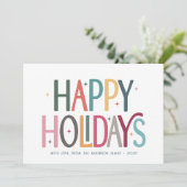 ハッカラフルプホリデーズキュートレトロスター シーズンカード (スタンド正面)