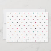 ハッカラフルプホリデーズキュートレトロスター シーズンカード (裏面)