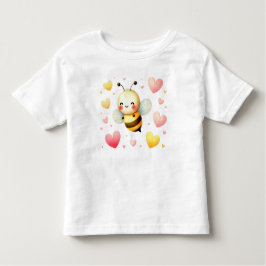 ハッカラフルプリトルハチミツバメ トドラーTシャツ