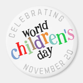 ハッカラフルプワールド・チルドレン・デー マグネット