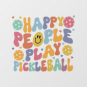 ハッカラフルプ人の遊ピクレボール ウィンドウサイン (シート)