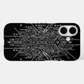 ハッカーのスマホケース Case-Mate iPhoneケース (裏面 (横))