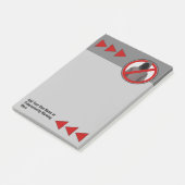 ハッカーのロゴのないサイバー犯罪を根絶する時間 ポストイット (アングル)