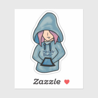 ハッカーの力 シール