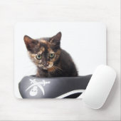 ハッカーの子ネコ マウスパッド (マウス)
