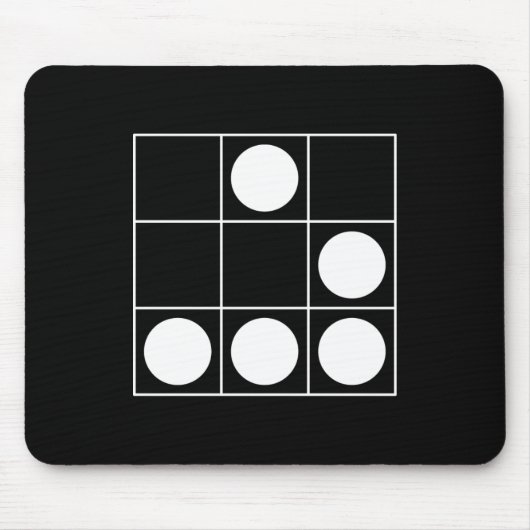 ハッカーの紋章 マウスパッド (正面)