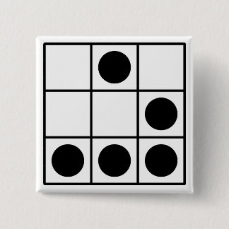 ハッカーの紋章 缶バッジ