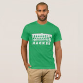ハッカーキーボード Tシャツ (正面フル)