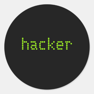 ハッカースタンプ20のパック ラウンドシール