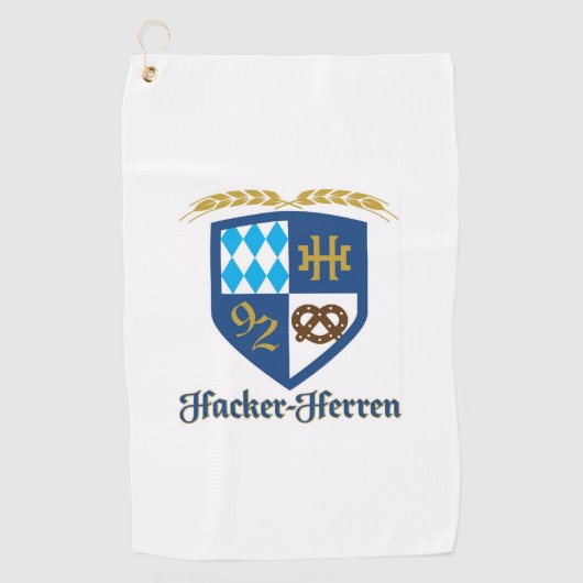 ハッカーヘーレンゴルフタオル ゴルフタオル (正面)