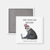 ハッカーロシアのマグネット マグネット (正面/裏面)