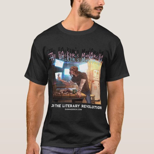 ハッカー君主国 - キャディ:Tシャツ Tシャツ (正面)