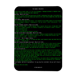 ハッカー宣言 マグネット