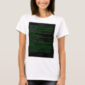 ハッカー宣言 Tシャツ (正面)