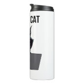 ハッカー猫 タンブラー (回転右)