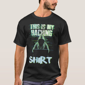 ハッカー コンピューター ハッキング Tシャツ
