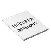 ハッカー・ジョニー ノートパッド (アングル)