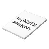 ハッカー・ジョニー ノートパッド (回転)